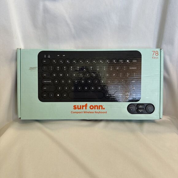 Black onn. Compact Wireless Keyboard (BRAND NEW)!!! - Picture 1 of 2